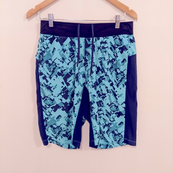 Lululemon Mens T.H.E. Short 11"  Tip Top Arctic Teal Hero Blue M - Picture 5 of 15